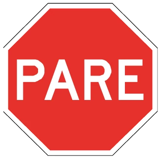 Señal Pare