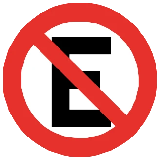 Señal Prohibido estacionar