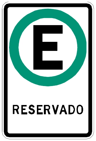 Señal Estacionamiento reservado